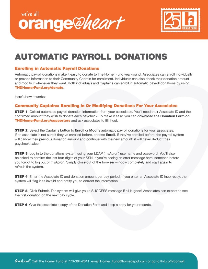 2024 THF O H Automatic Payroll Donations